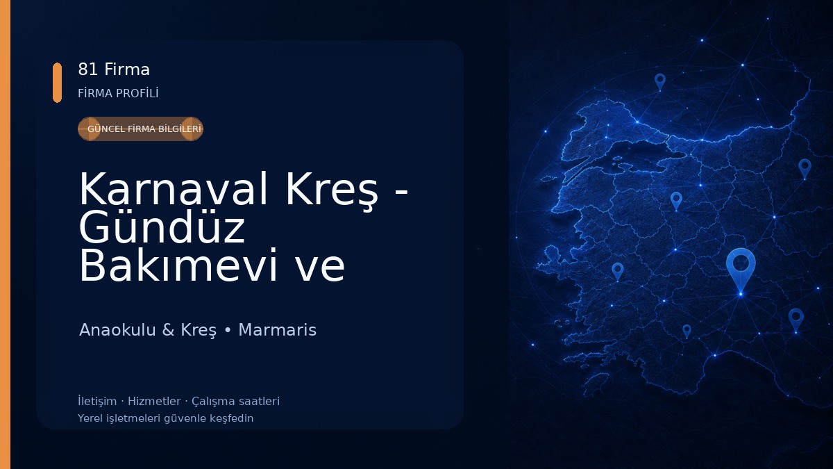 Karnaval Kreş - Gündüz Bakımevi ve Çocuk Kulübü Anaokulu & Kreş