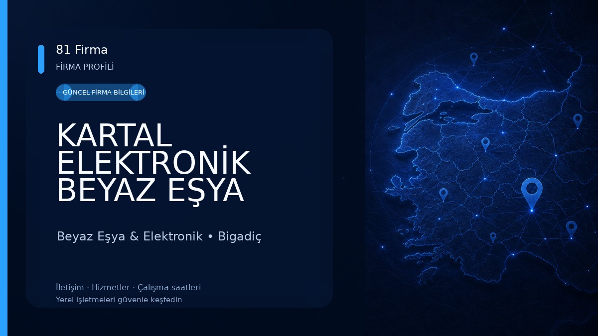 KARTAL ELEKTRONİK BEYAZ EŞYA