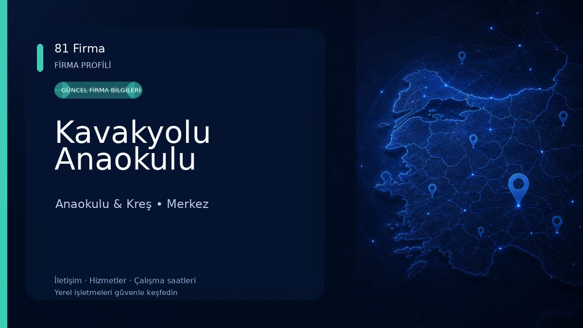 Kavakyolu Anaokulu 