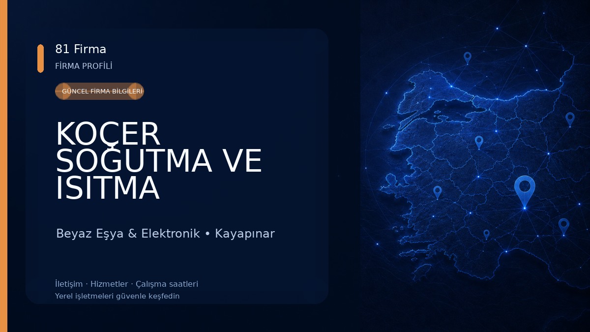 KOÇER SOĞUTMA VE ISITMA