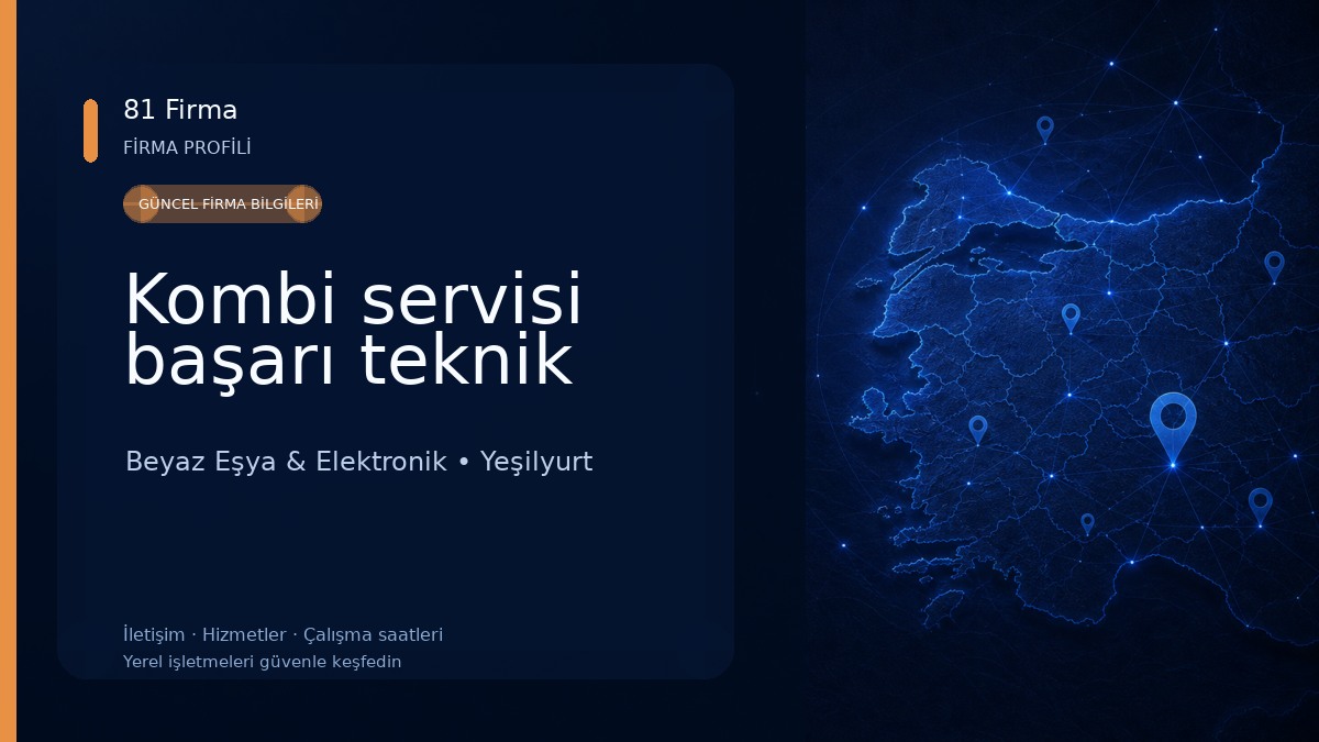 Kombi servisi başarı teknik 