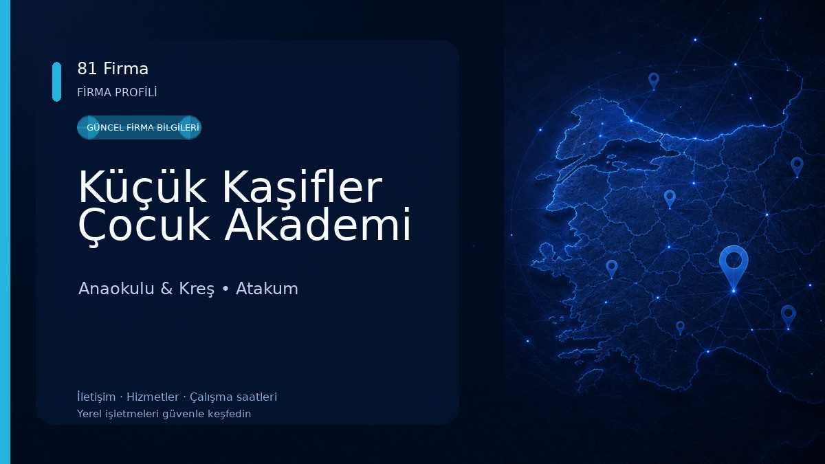 Küçük Kaşifler Çocuk Akademi Anaokulu & Kreş