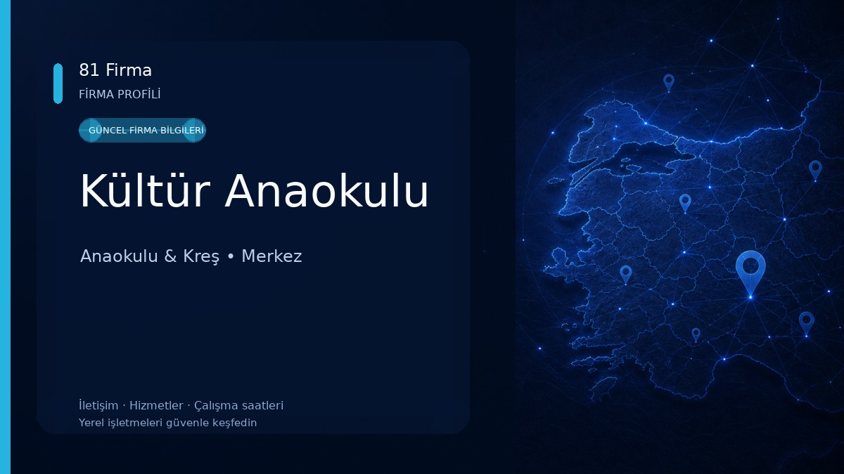 Kültür Anaokulu