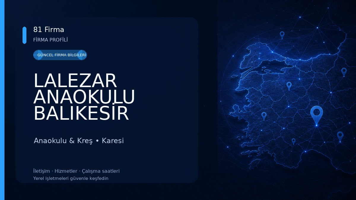 LALEZAR ANAOKULU BALIKESİR Anaokulu & Kreş