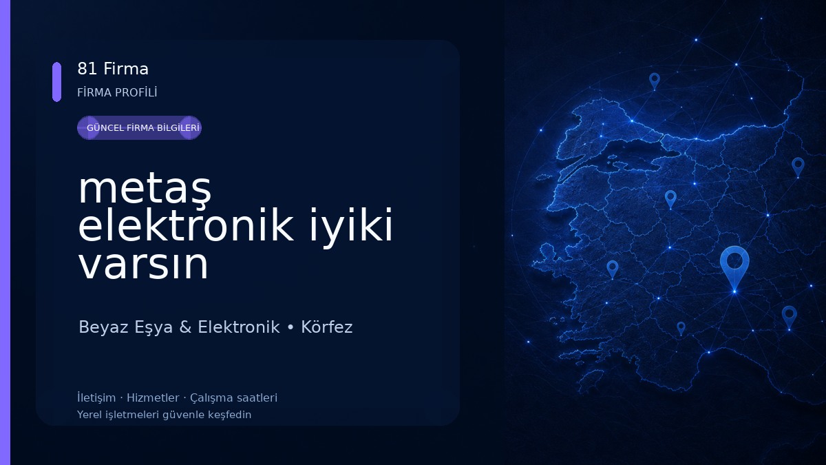 metaş elektronik iyiki varsın Beyaz Eşya & Elektronik