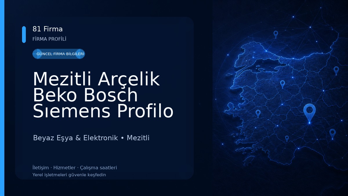 Mezitli Arçelik Beko Bosch Sıemens Profilo Vestel Altus Regal Esco Mezitli Beyaz Eşya Servisi Beyaz Eşya & Elektronik
