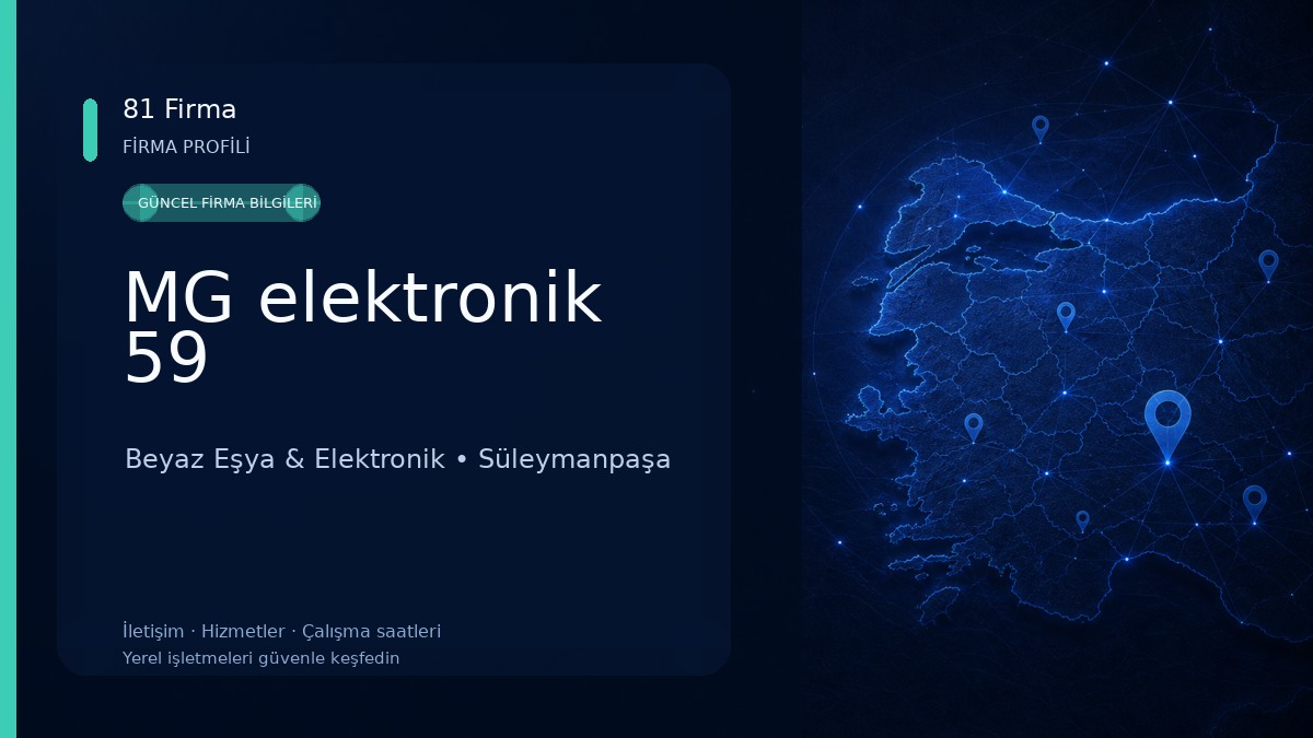 MG elektronik 59 