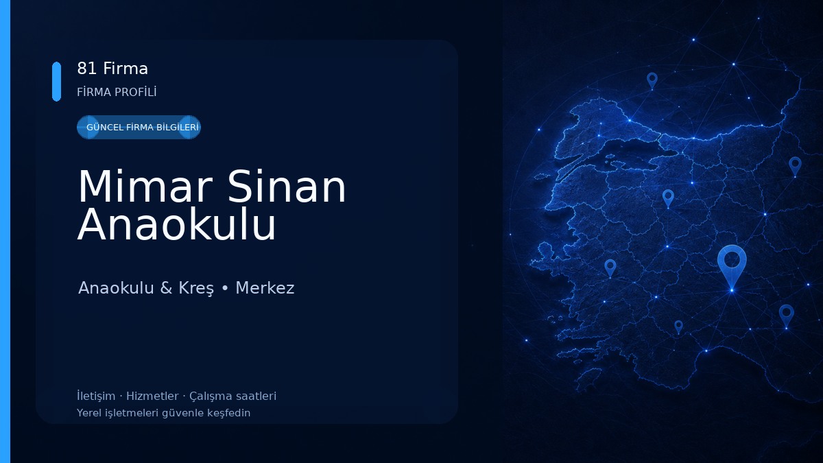 Mimar Sinan Anaokulu