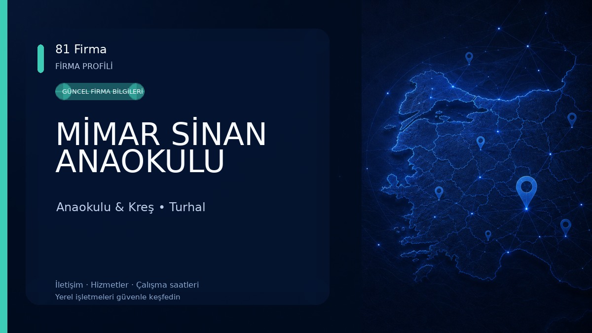 MİMAR SİNAN ANAOKULU