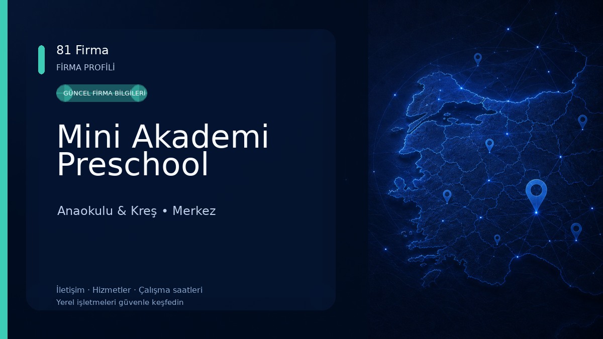 Mini Akademi Preschool