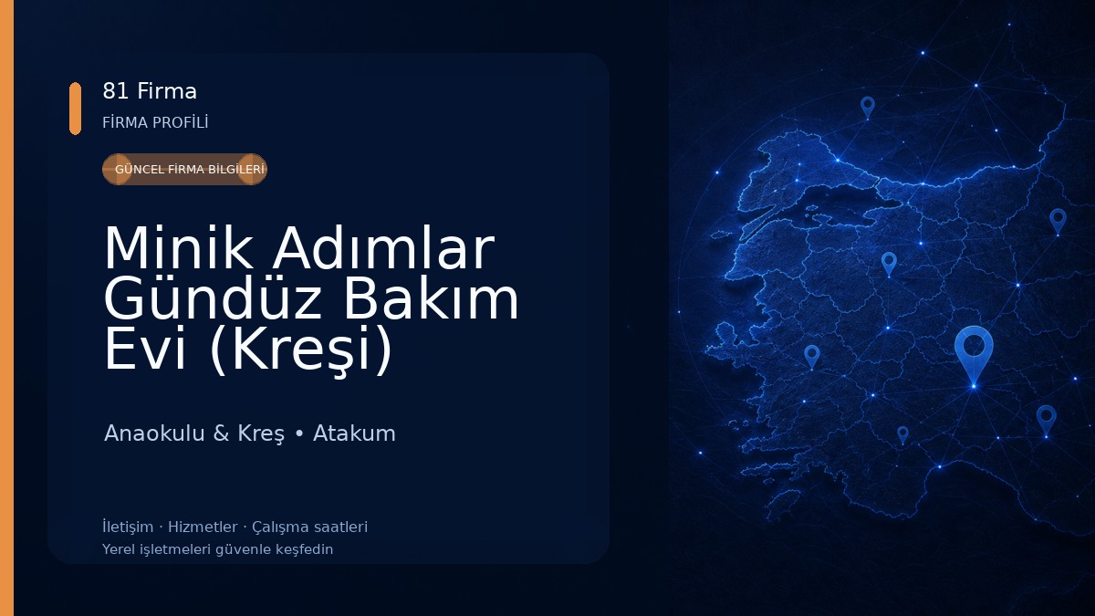 Minik Adımlar Gündüz Bakım Evi (Kreşi) Anaokulu & Kreş