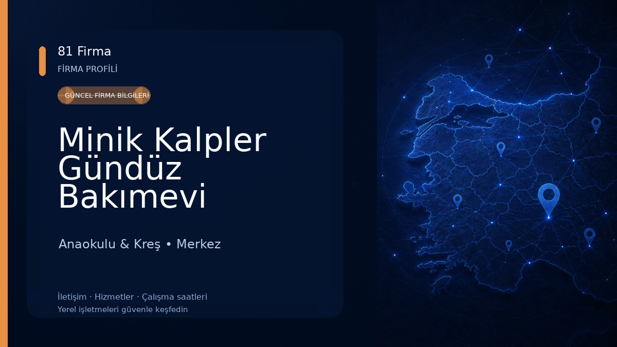 Minik Kalpler Gündüz Bakımevi Anaokulu & Kreş