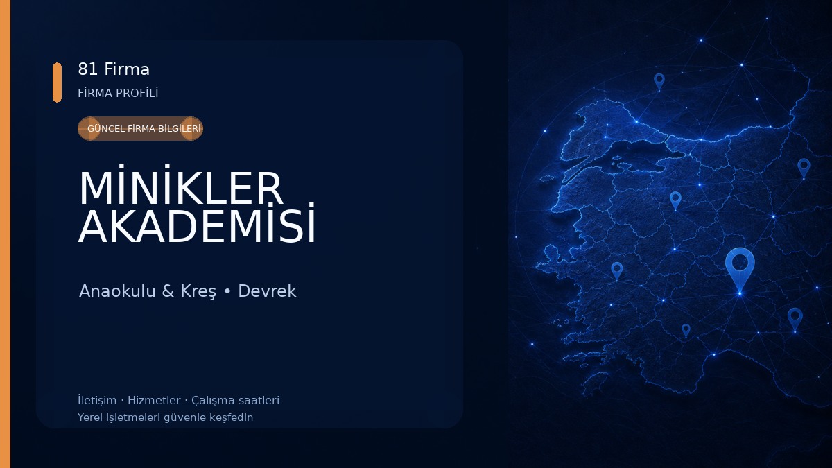 MİNİKLER AKADEMİSİ Anaokulu & Kreş
