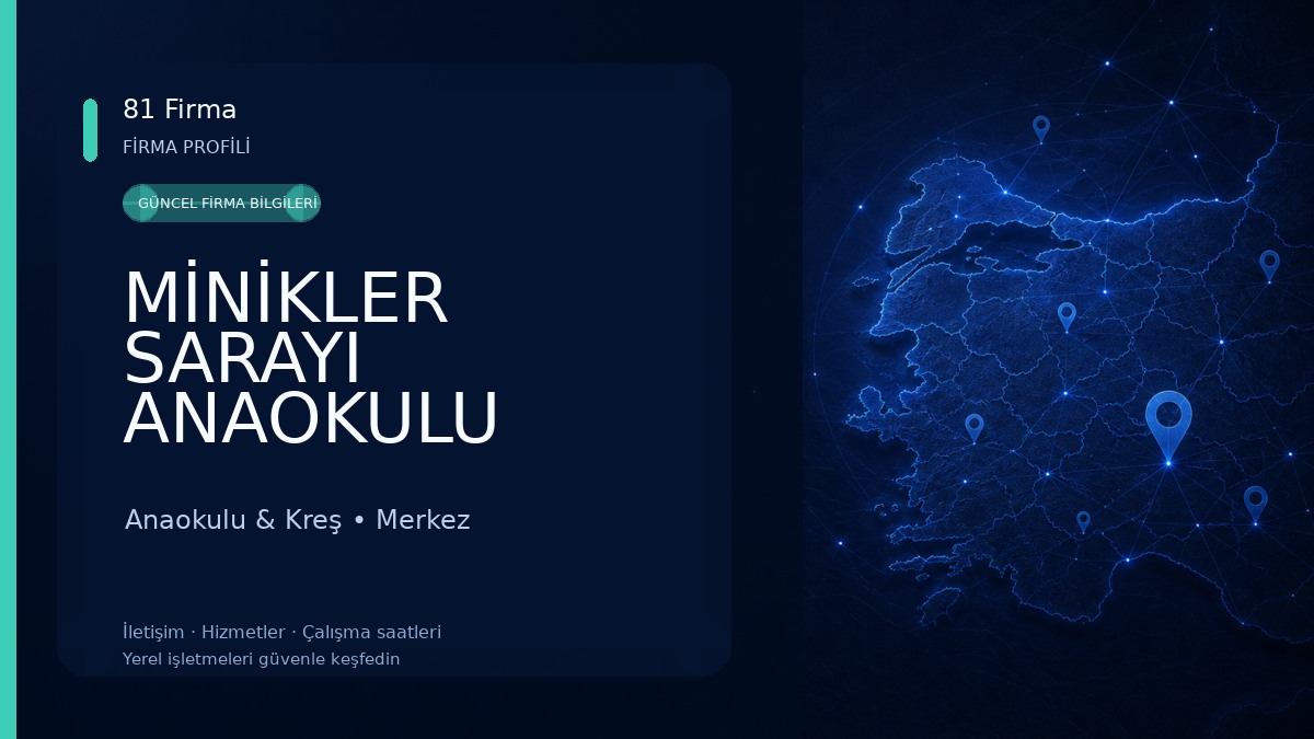 MİNİKLER SARAYI ANAOKULU