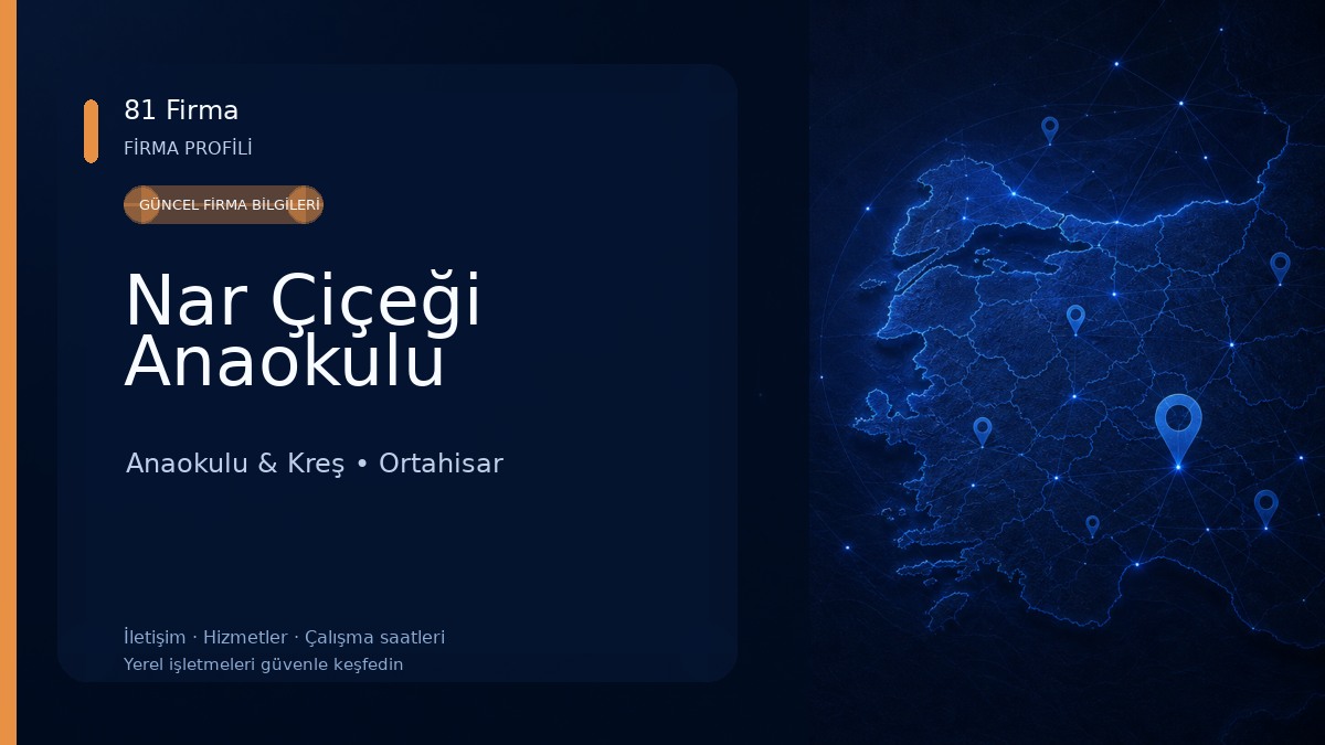 Nar Çiçeği Anaokulu Anaokulu & Kreş