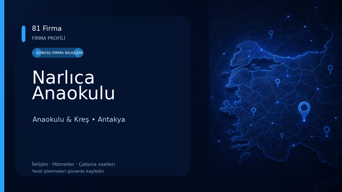 Narlıca Anaokulu Anaokulu & Kreş