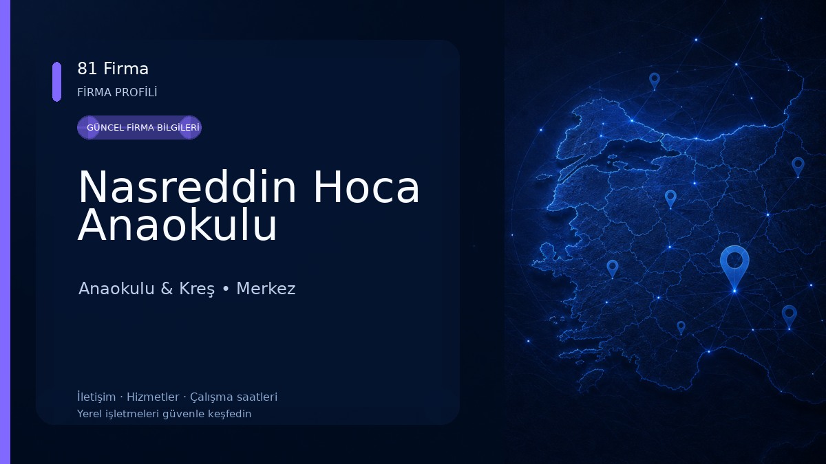 Nasreddin Hoca Anaokulu
