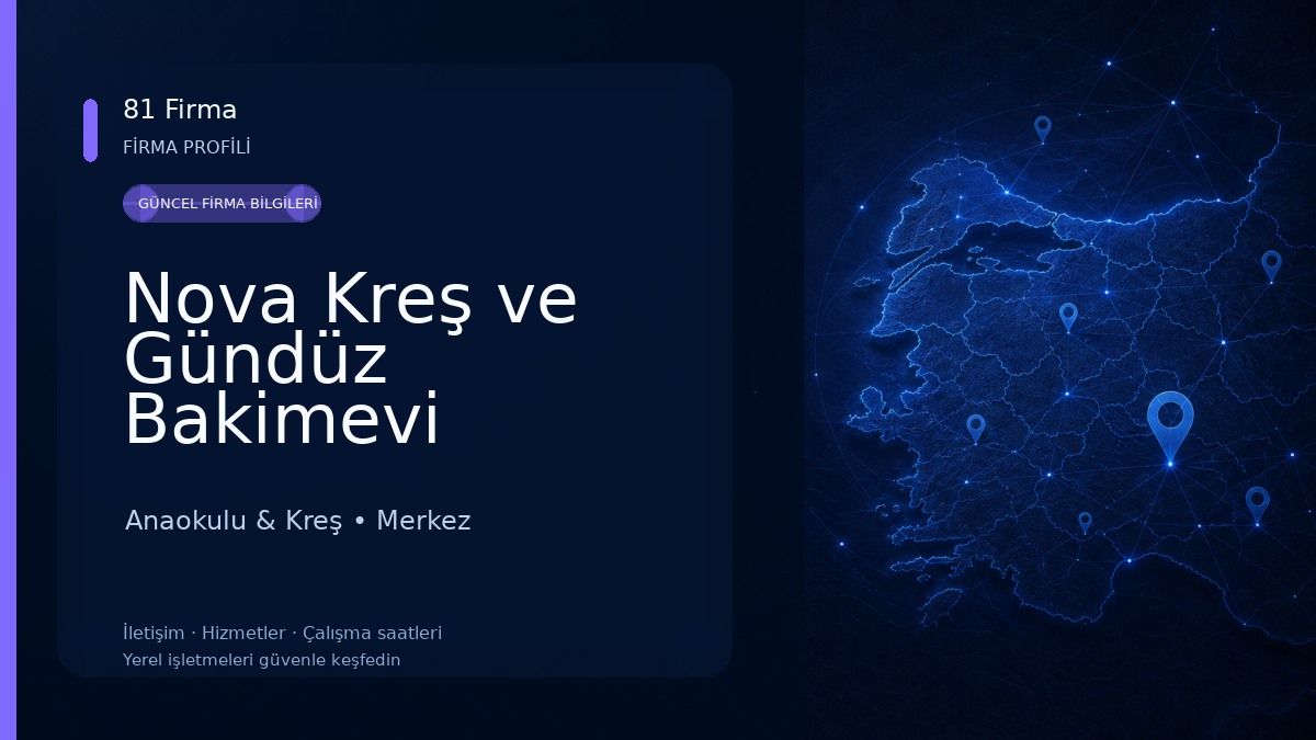 Nova Kreş ve Gündüz Bakimevi Anaokulu & Kreş