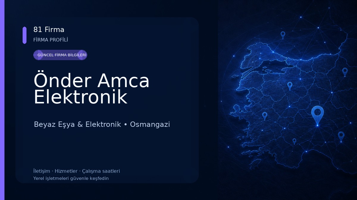 Önder Amca Elektronik