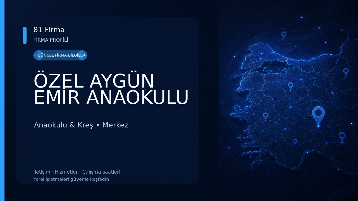 ÖZEL AYGÜN EMİR ANAOKULU