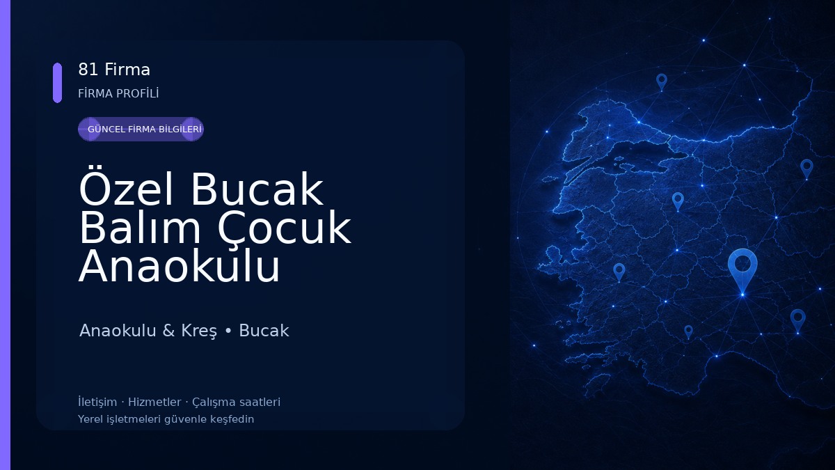 Özel Bucak Balım Çocuk Anaokulu Anaokulu & Kreş