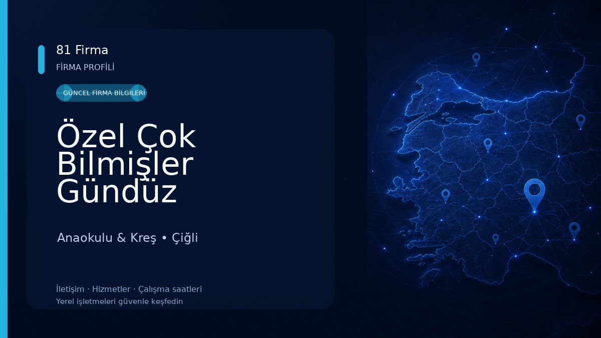 Özel Çok Bilmişler Gündüz Bakımevi & Anaokulu Anaokulu & Kreş