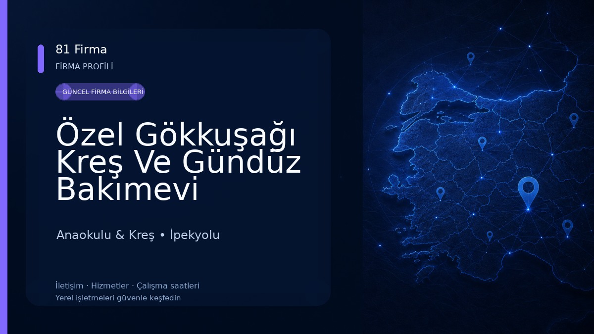 Özel Gökkuşağı Kreş Ve Gündüz Bakımevi Anaokulu & Kreş