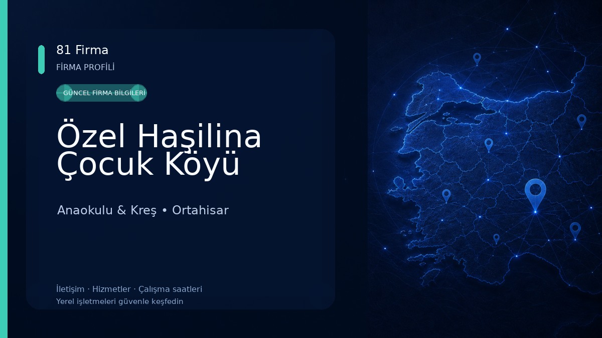 Özel Haşilina Çocuk Köyü