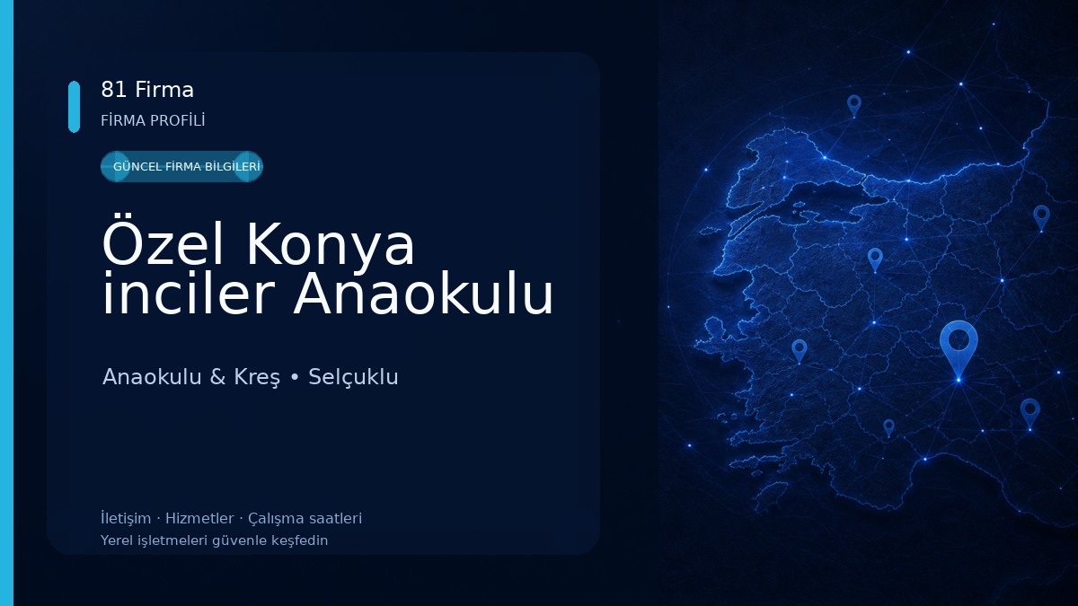 Özel Konya inciler Anaokulu Anaokulu & Kreş