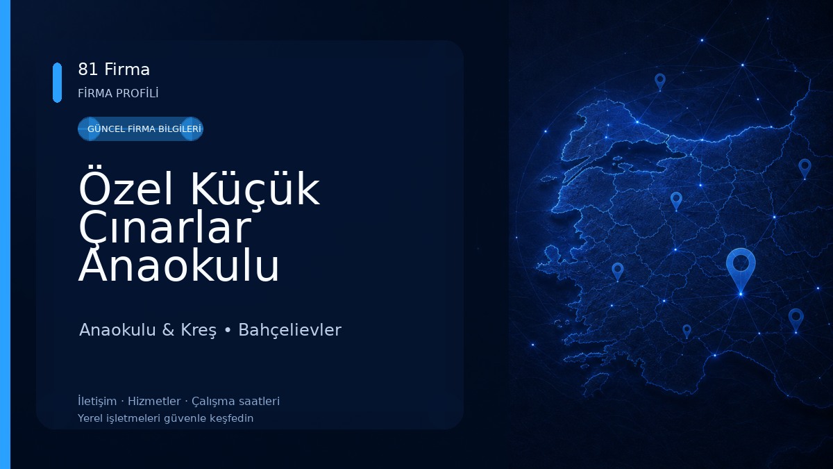 Özel Küçük Çınarlar Anaokulu Anaokulu & Kreş