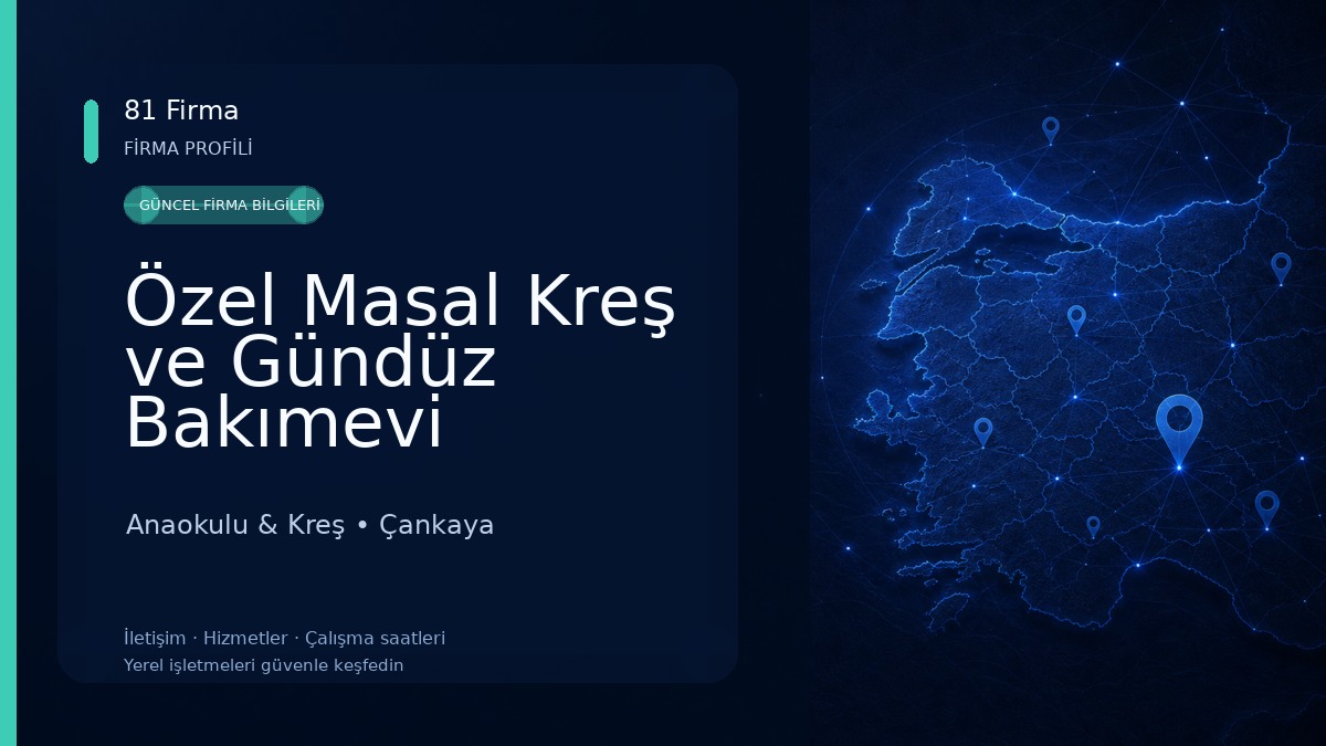 Özel Masal Kreş ve Gündüz Bakımevi 