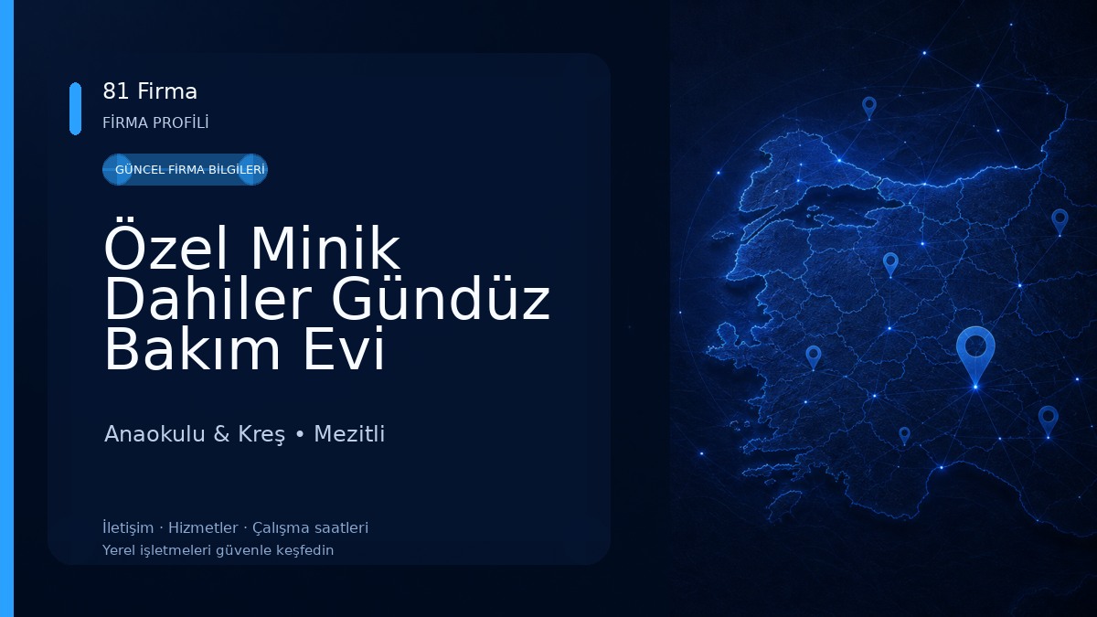 Özel Minik Dahiler Gündüz Bakım Evi