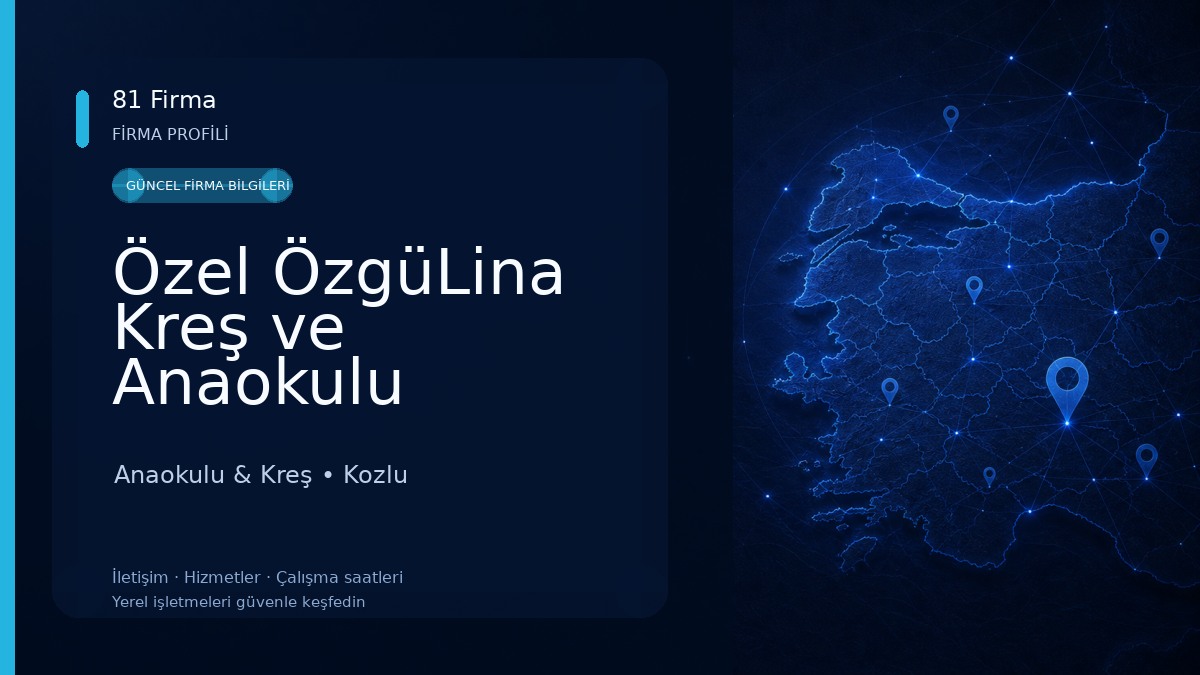 Özel ÖzgüLina Kreş ve Anaokulu Anaokulu & Kreş