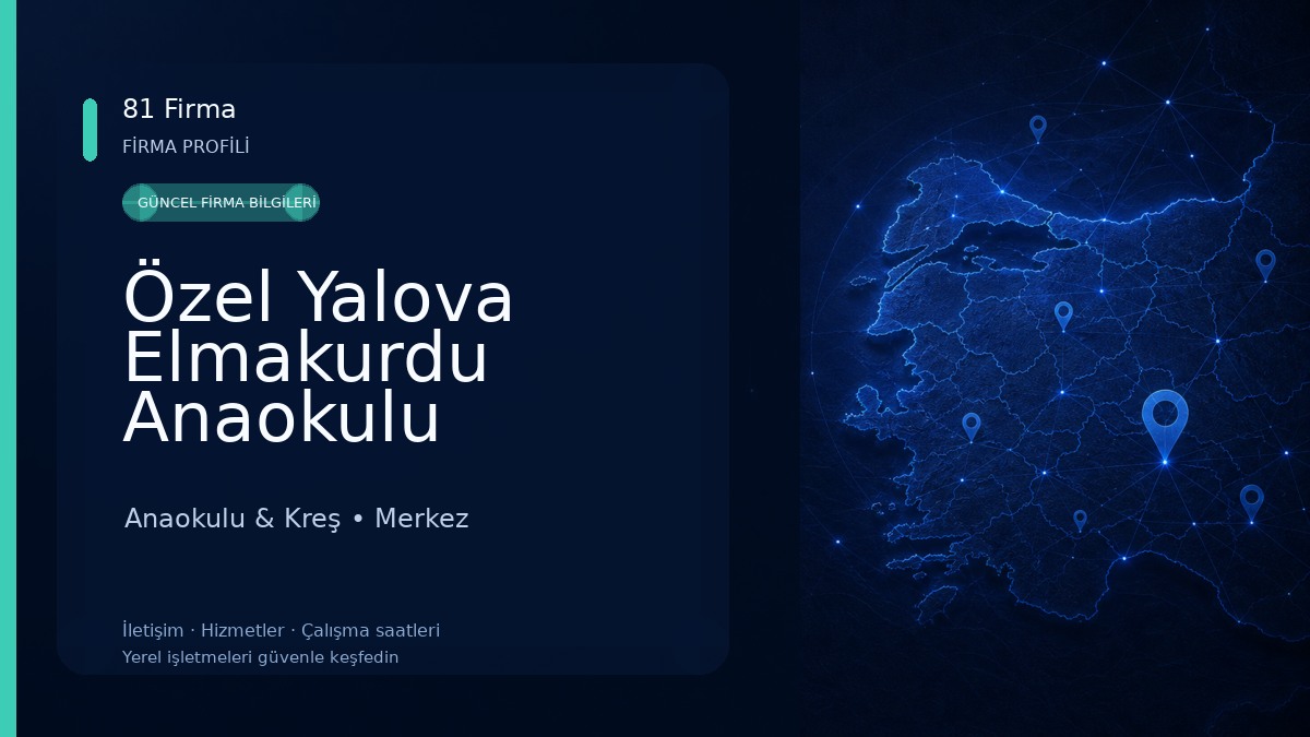 Özel Yalova Elmakurdu Anaokulu