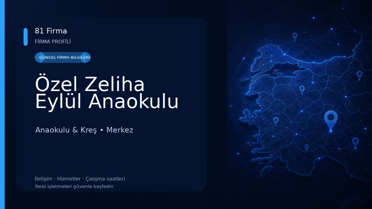 Özel Zeliha Eylül Anaokulu