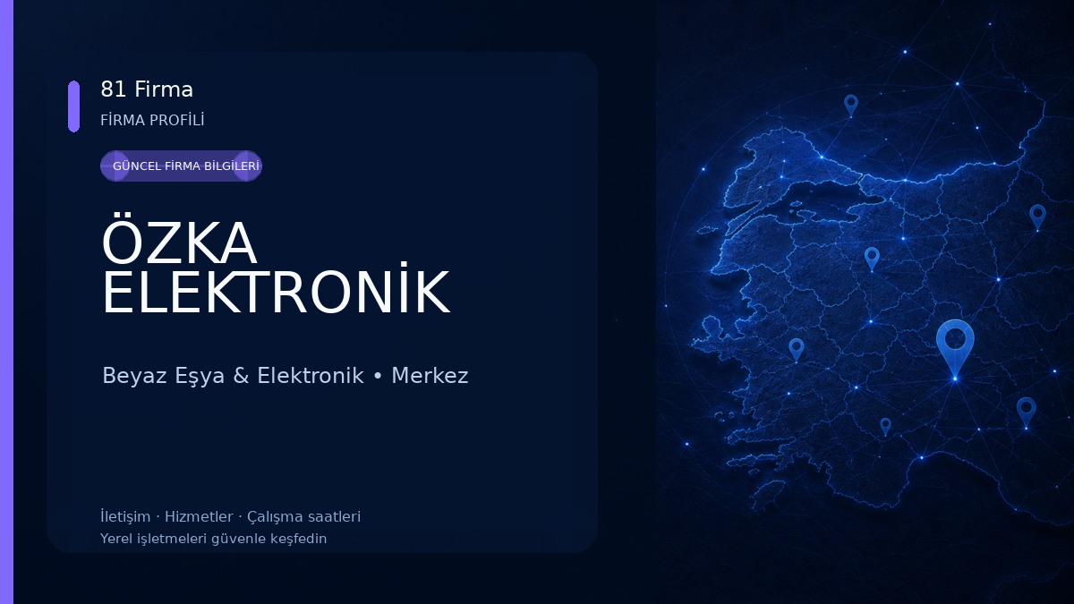 ÖZKA ELEKTRONİK