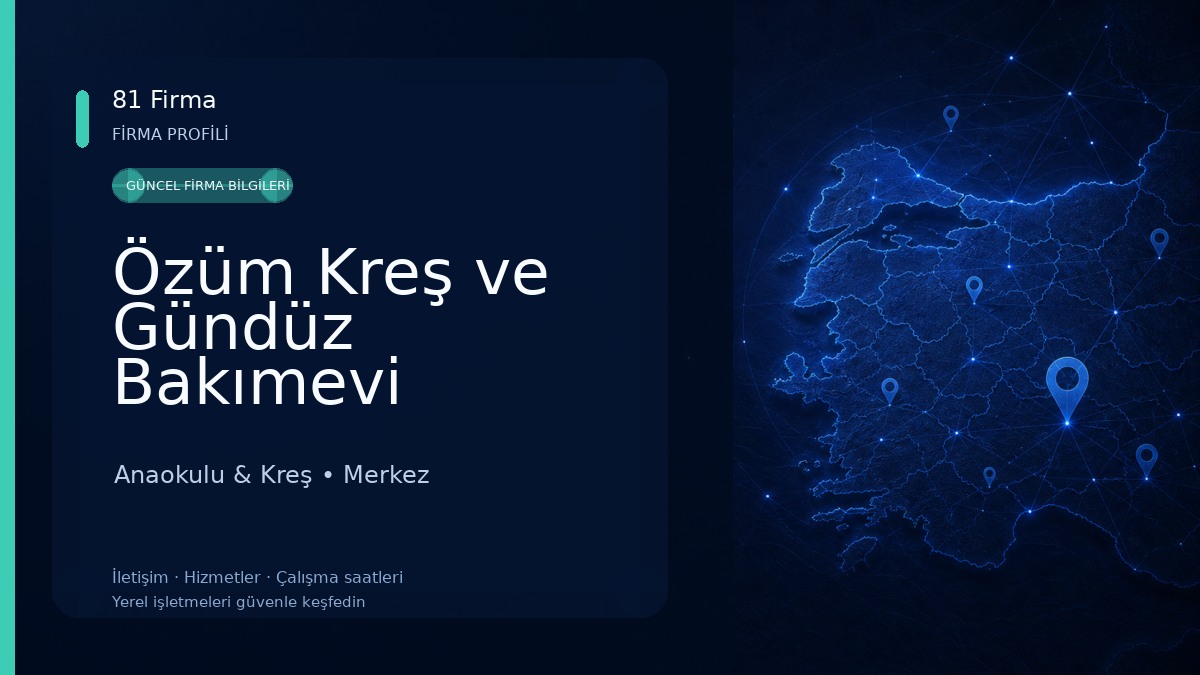 Özüm Kreş ve Gündüz Bakımevi
