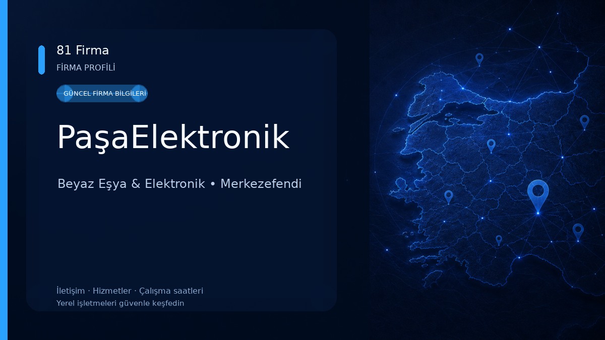 PaşaElektronik