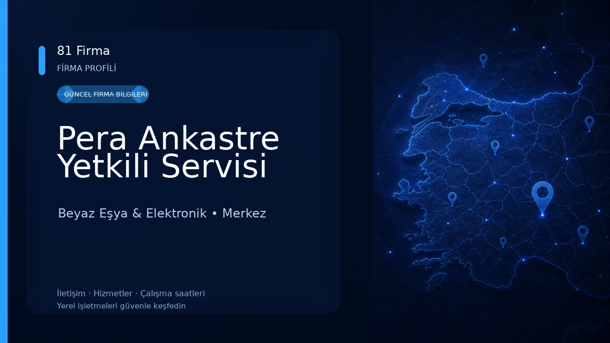 Pera Ankastre Yetkili Servisi Beyaz Eşya & Elektronik