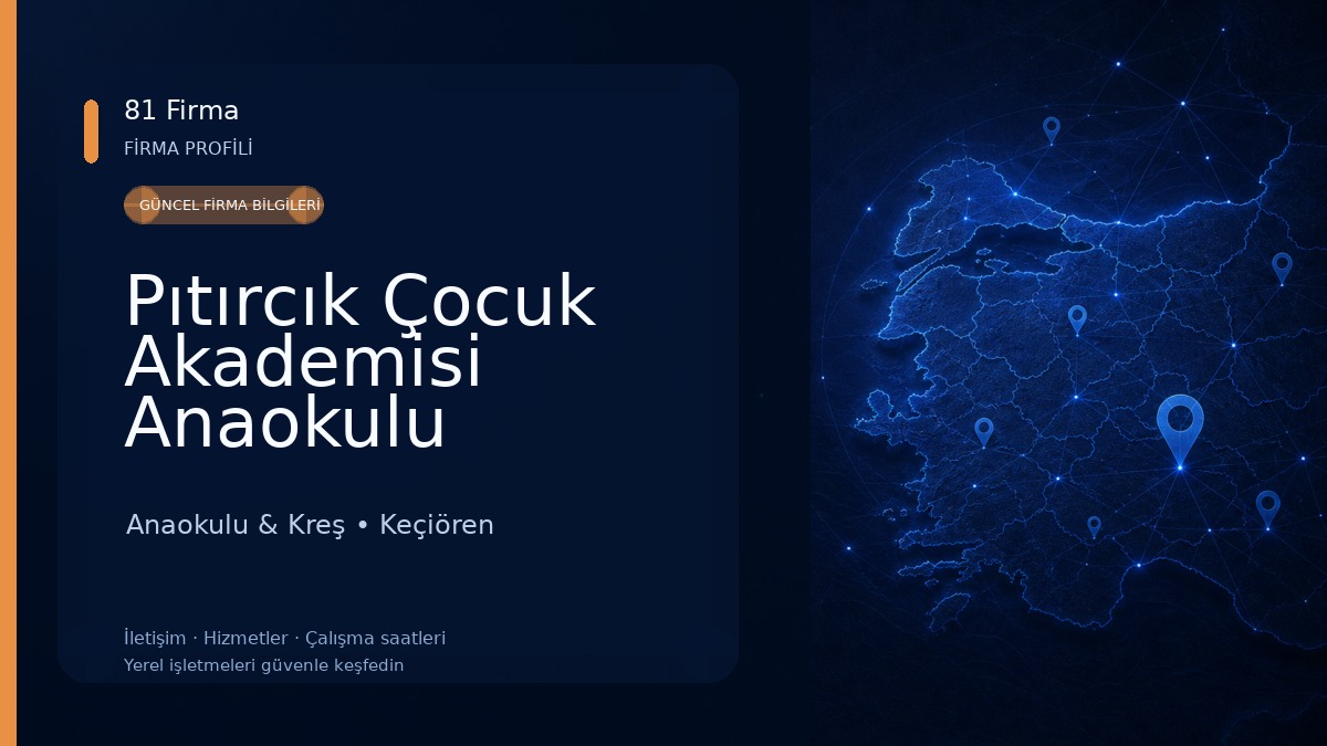 Pıtırcık Çocuk Akademisi Anaokulu Anaokulu & Kreş