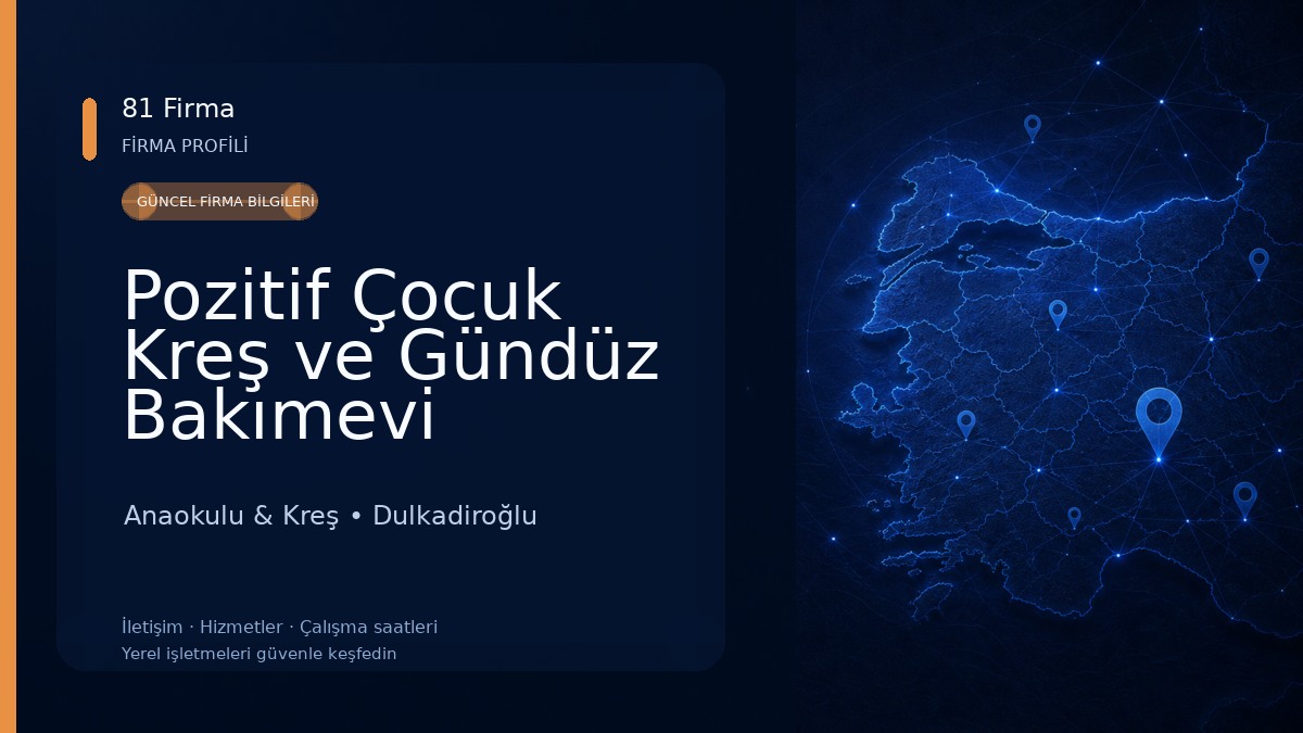 Pozitif Çocuk Kreş ve Gündüz Bakımevi