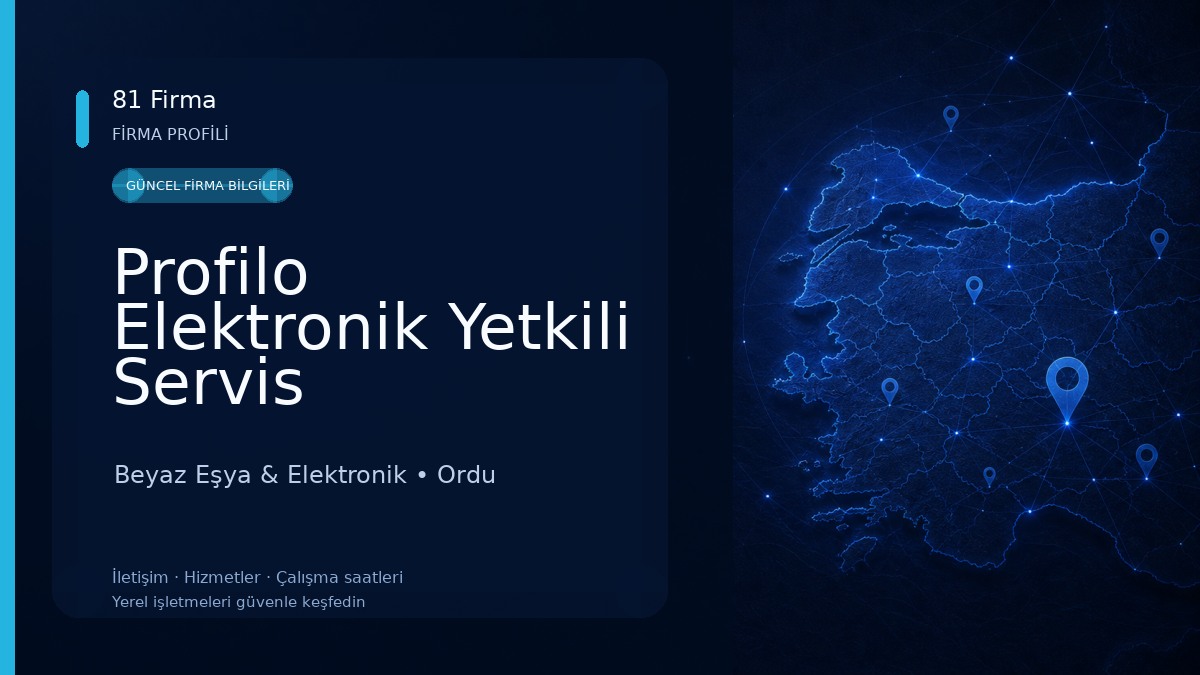 Profilo Elektronik Yetkili Servis