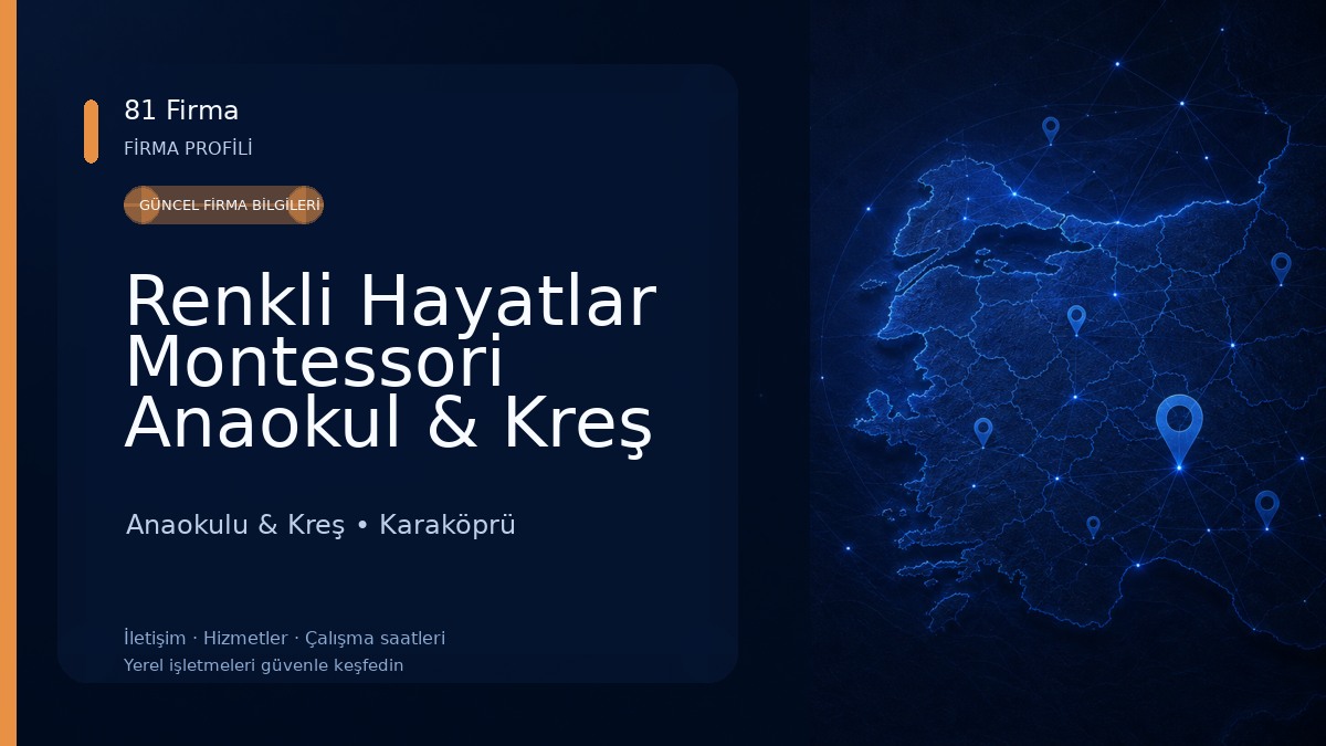 Renkli Hayatlar Montessori Anaokul & Kreş