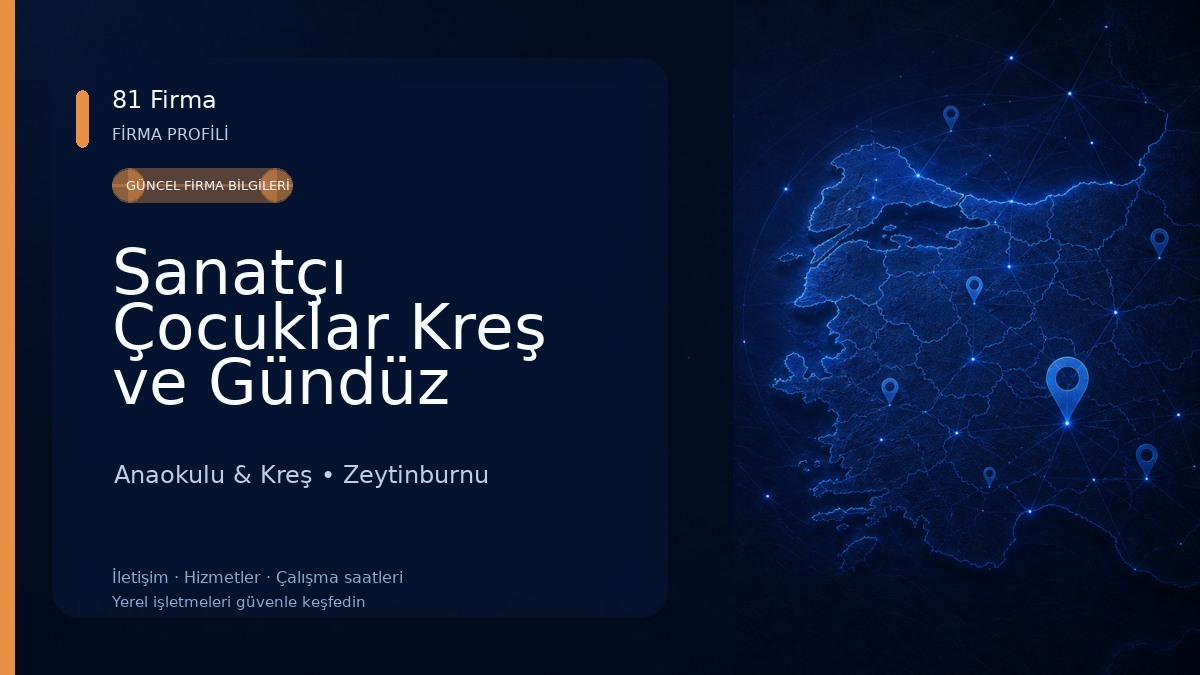 Sanatçı Çocuklar Kreş ve Gündüz Bakımevi Anaokulu & Kreş