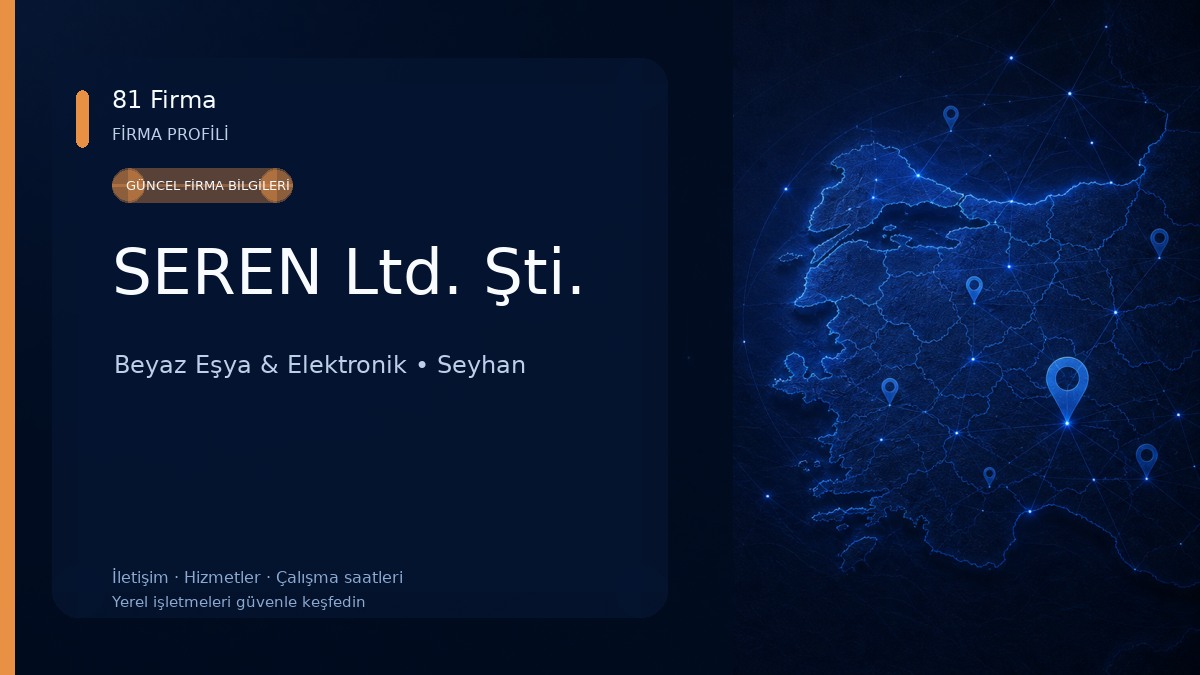 SEREN Ltd. Şti.
