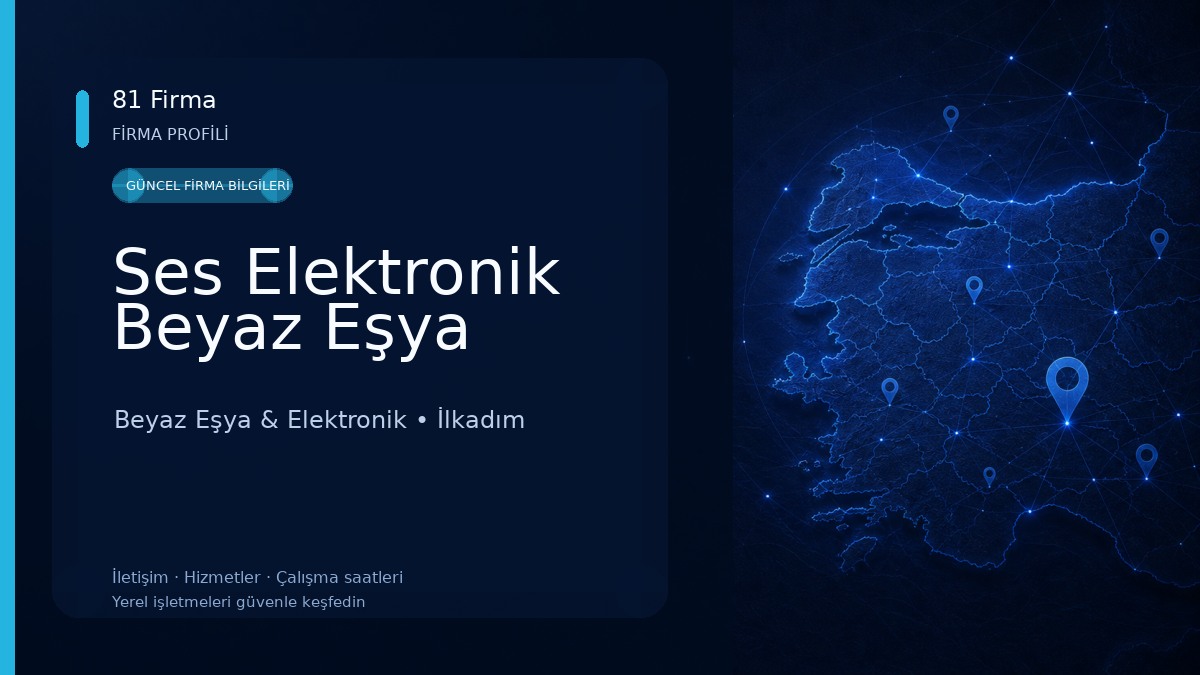 Ses Elektronik Beyaz Eşya Beyaz Eşya & Elektronik