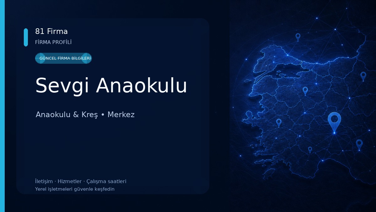 Sevgi Anaokulu Anaokulu & Kreş