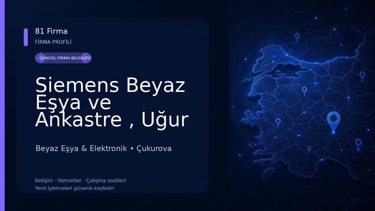 Siemens Beyaz Eşya ve Ankastre , Uğur Derin Dondurucu- KM Teknoloji Beyaz Eşya & Elektronik