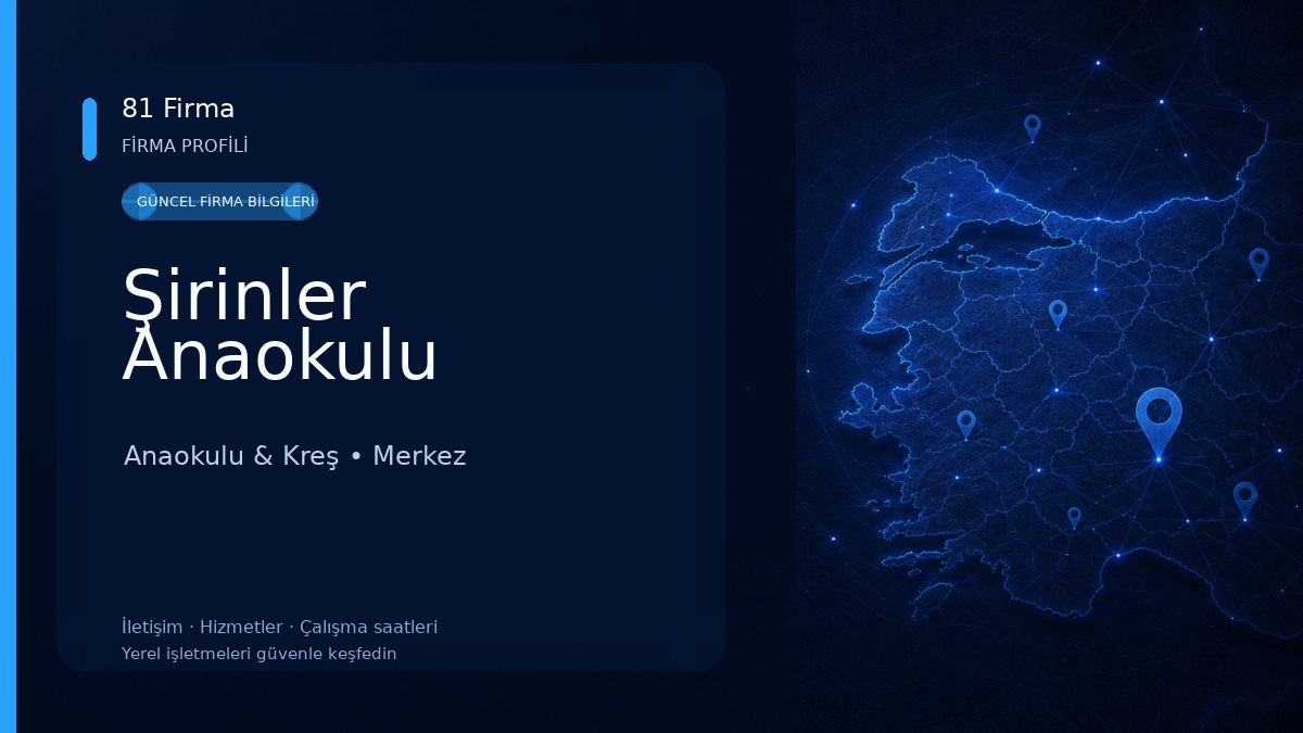 Şirinler Anaokulu 