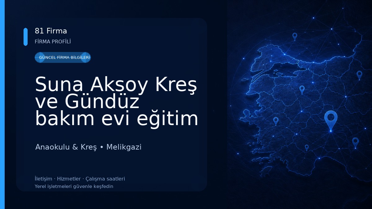 Suna Aksoy Kreş ve Gündüz bakım evi eğitim hizmetleri